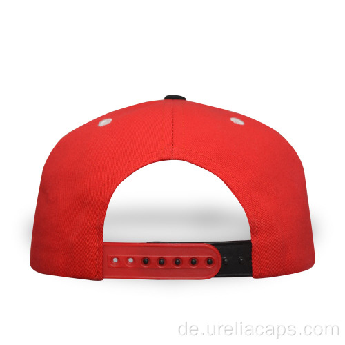 Snapback-Mütze aus Baumwolle mit Stickerei